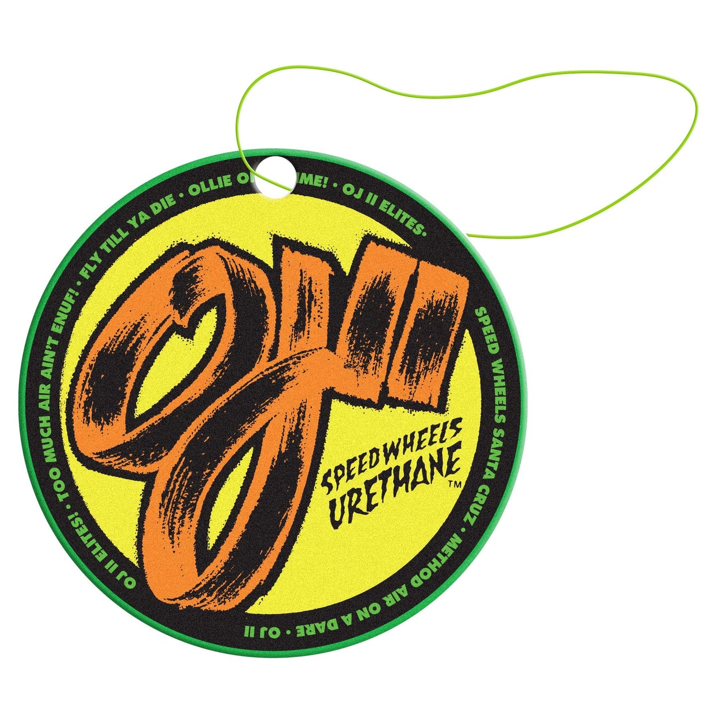 OJ Super Juice Flame Dot Black 78a OJ Wheels