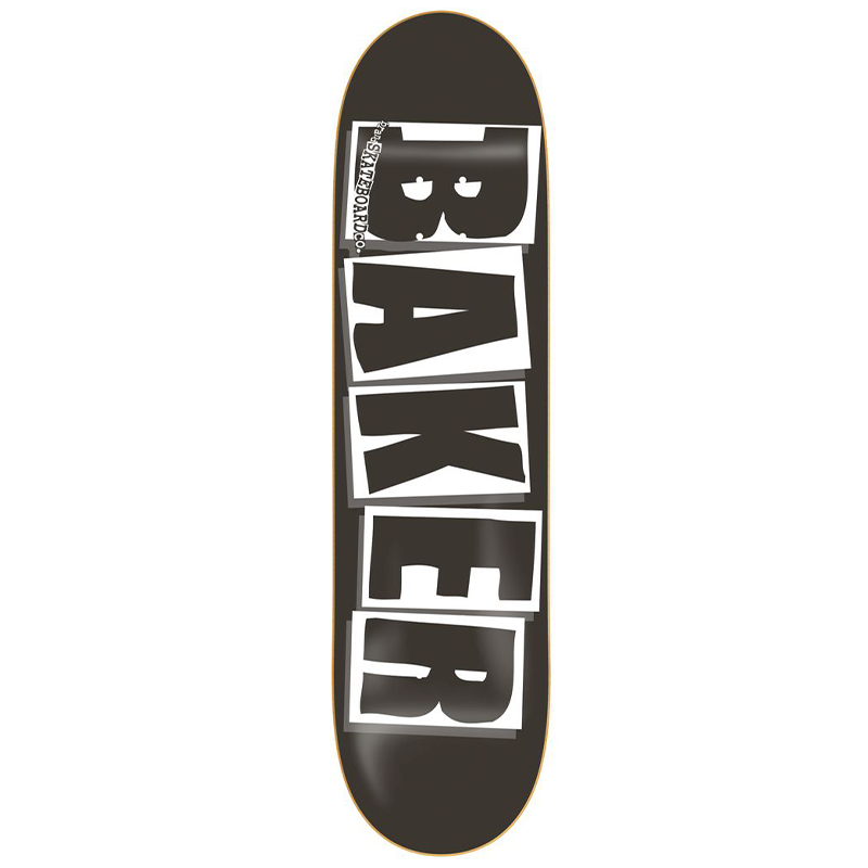 Baker Team Brand Logo Black Deck 8.00