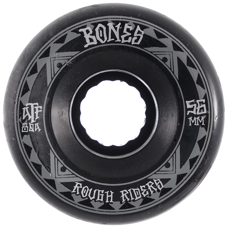 Bones ATF Rough Riders 80a Wheels Black