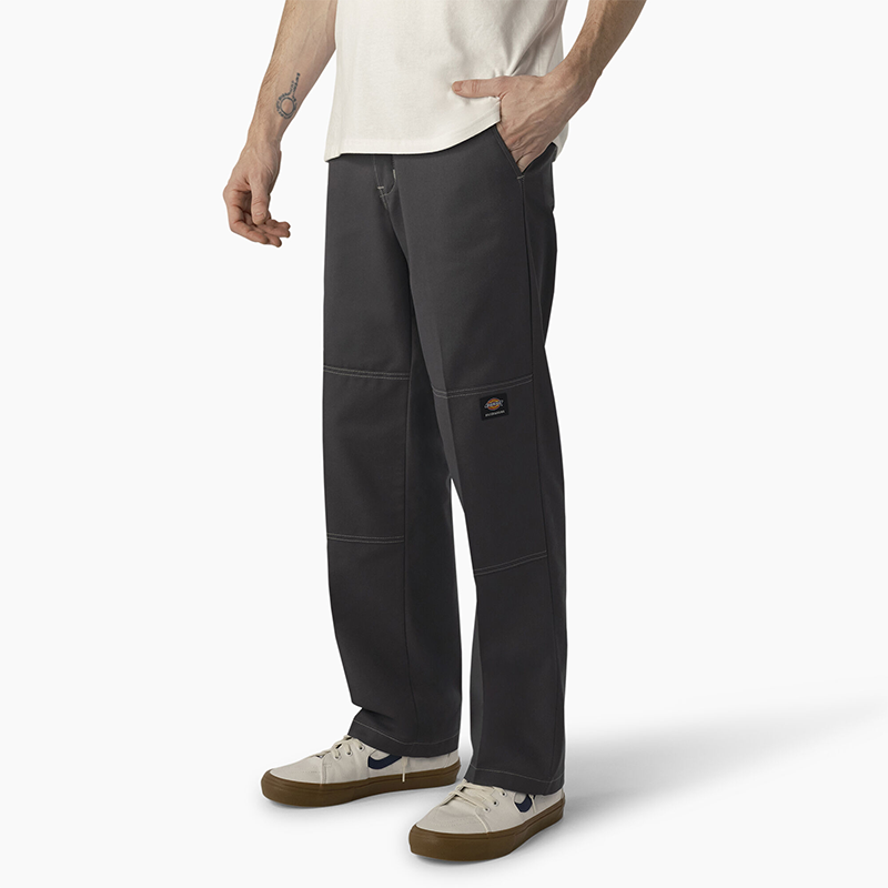 Dickies Skateboarding Regular Fit Double Knee Pants - Charcoal