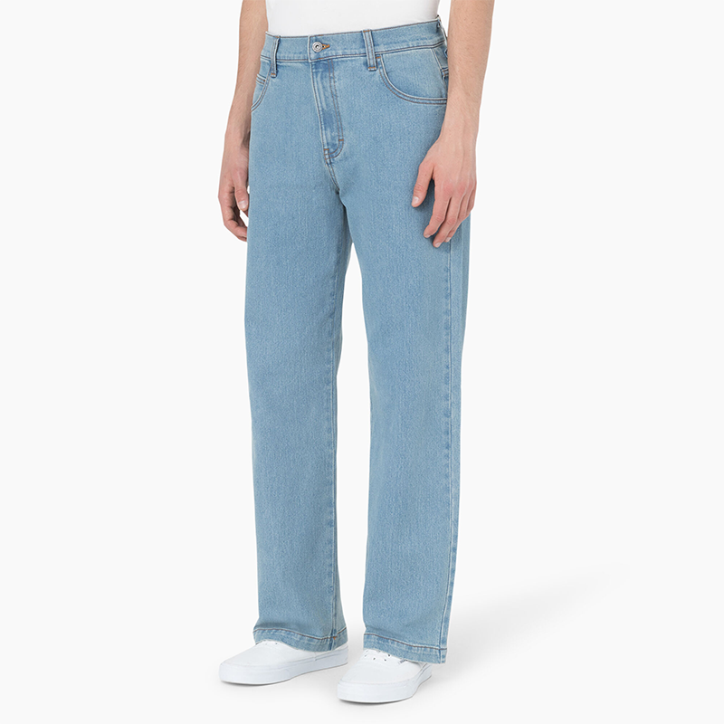 Dickies Skateboarding Wingville Loose Fit Jeans - Light Denim