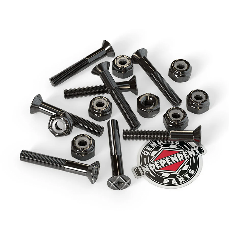 Independent Genuine Parts Black Phillips Hardware 1.25"