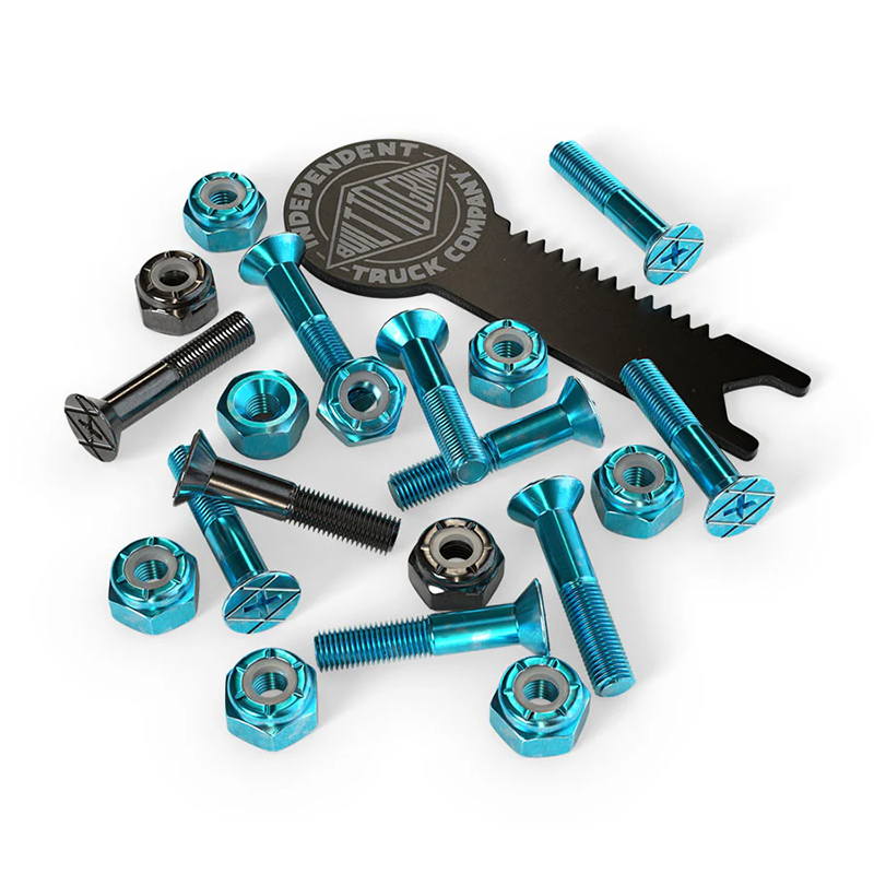 Independent Genuine Parts Blue/Black Phillips Hardware 1"