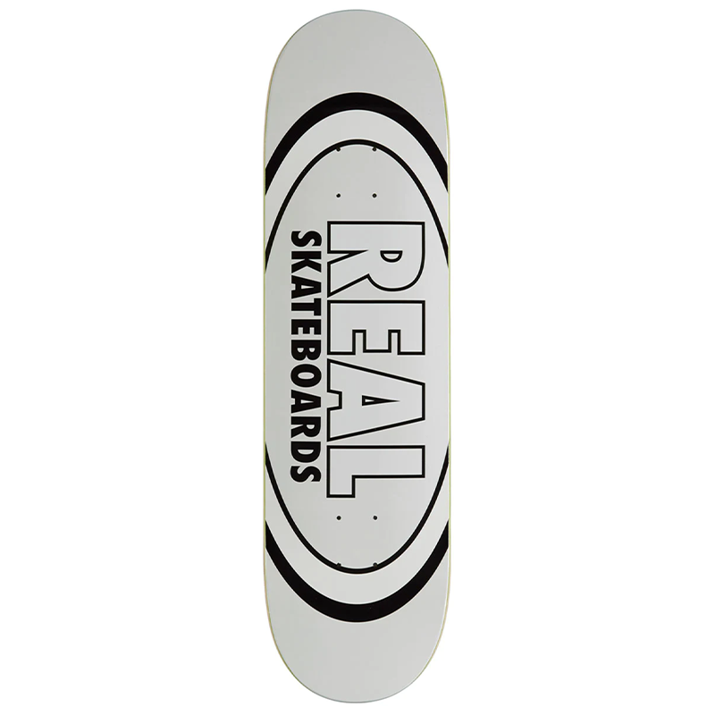 Real Team Classic Oval White Deck 8.38