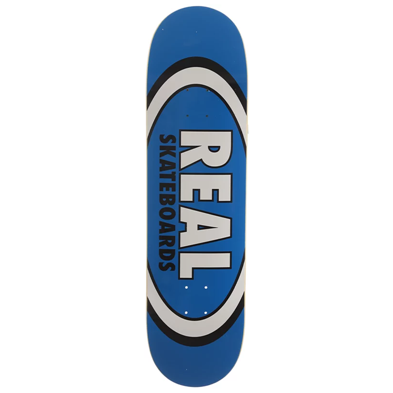 Real Team Classic Oval White Deck 8.50