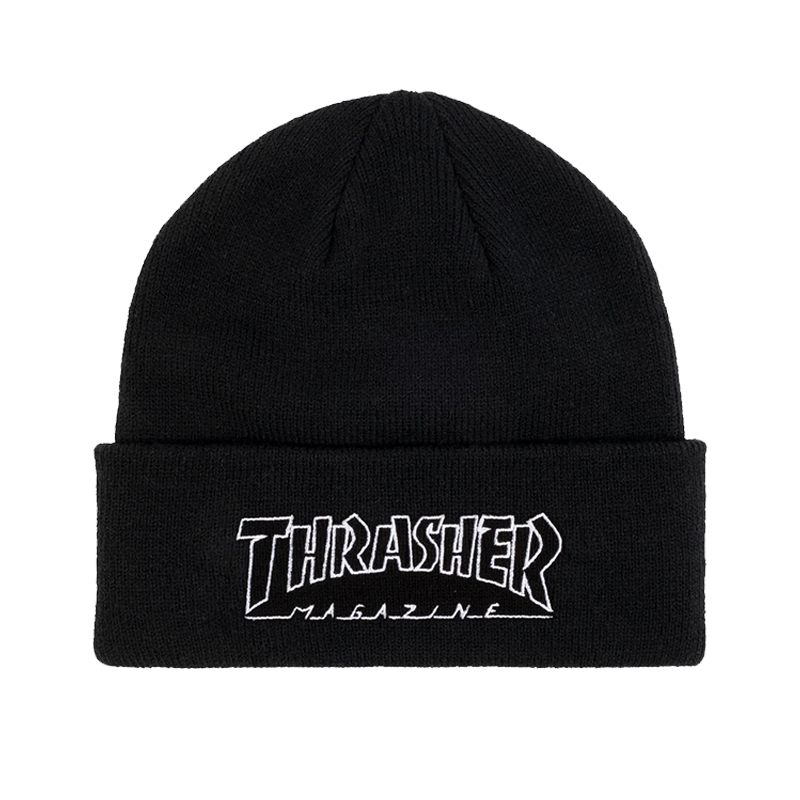Thrasher Outlined Logo Beanie