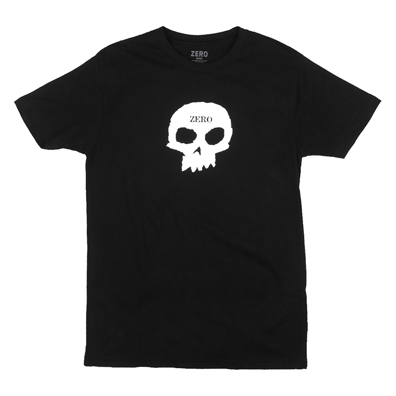 Zero Single Skull Black Tee
