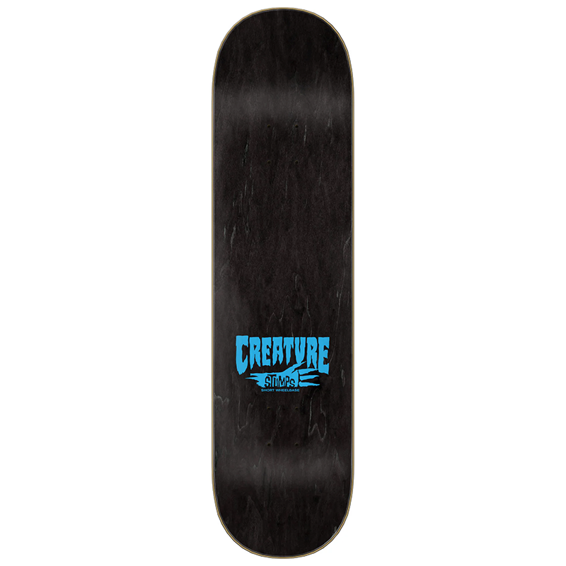 Creature Logo Outline Stumps Skateboard Deck 8.00