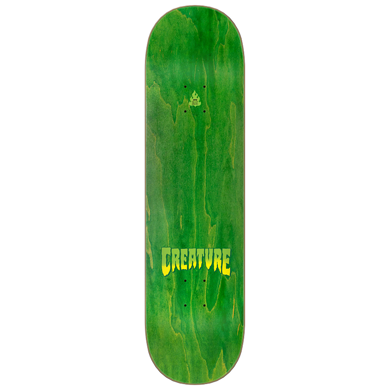 Creature Logo Spray Stumps Deck 8.25