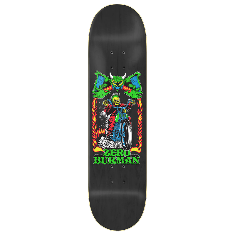 Zero Burman Hell Ride Deck 8.25
