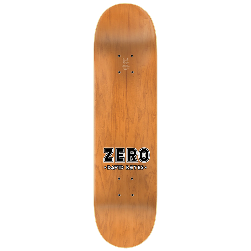 Zero Diamond Plate Bold Deck 8.25
