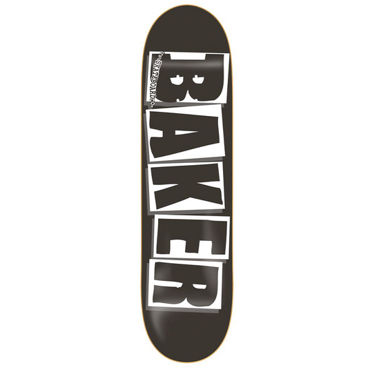 Baker Team Brand Logo Black Deck 8.25