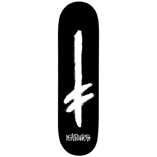 Deathwish Team Gang Spray Wht/Blk Deck 8.25