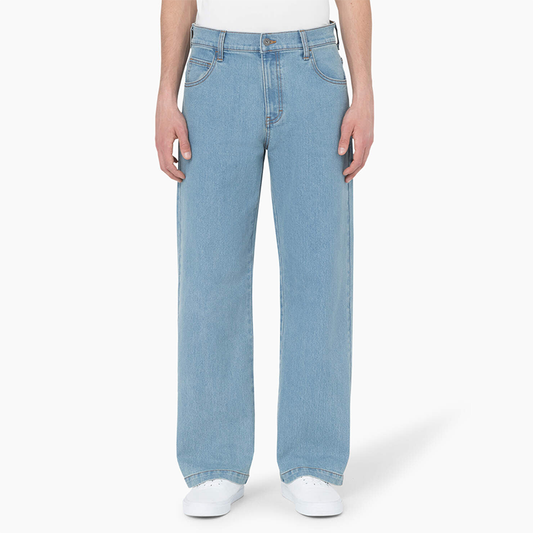 Dickies Skateboarding Wingville Loose Fit Jeans - Light Denim