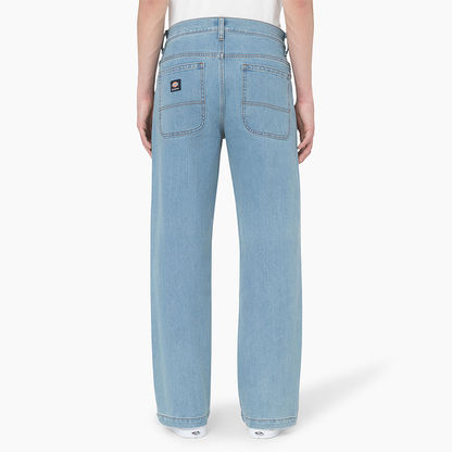 Dickies Skateboarding Wingville Loose Fit Jeans - Light Denim