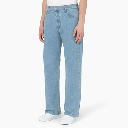 Dickies Skateboarding Wingville Loose Fit Jeans - Light Denim