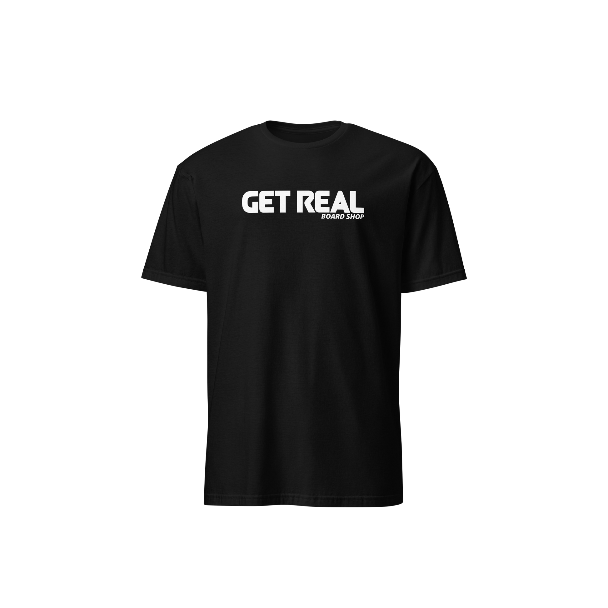 Get Real Board Shop Tee - Black