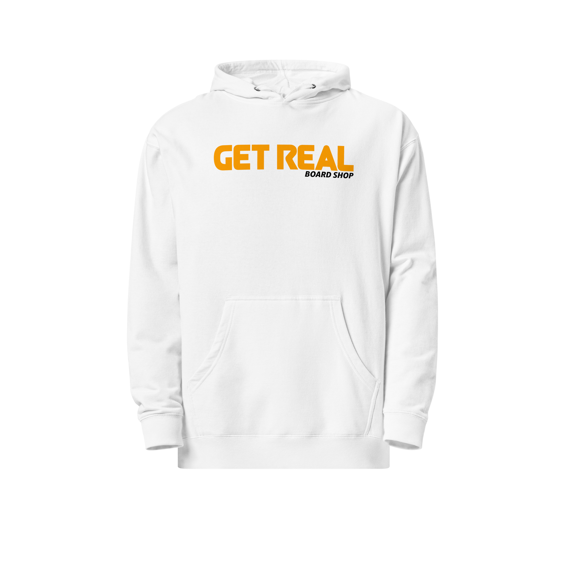 Get Real Board Shop Hoodie - White