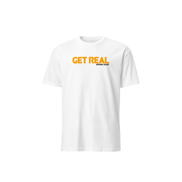 Get Real Board Shop Tee - White