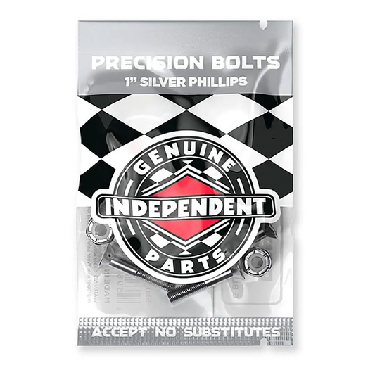 Independent Genuine Parts Black/Silver Phillips Hardware 1"