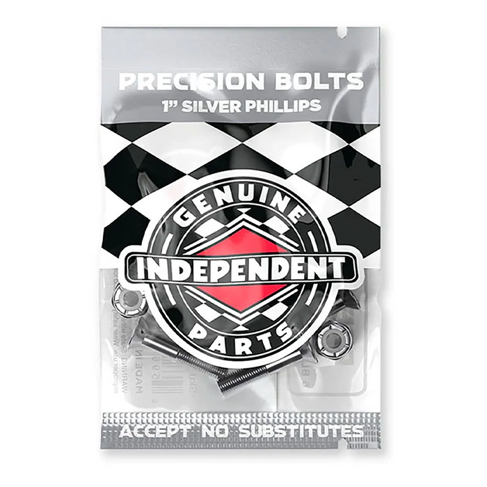 Independent Genuine Parts Black/Silver Phillips Hardware 1"