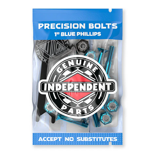 Independent Genuine Parts Blue/Black Phillips Hardware 1"