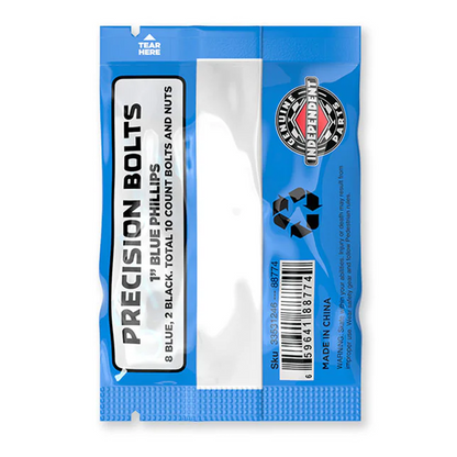 Independent Genuine Parts Blue/Black Phillips Hardware 1"