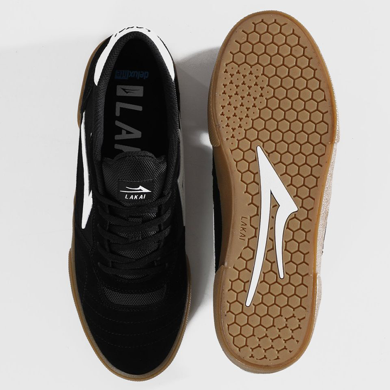 Lakai Cambridge Black/Gum Suede