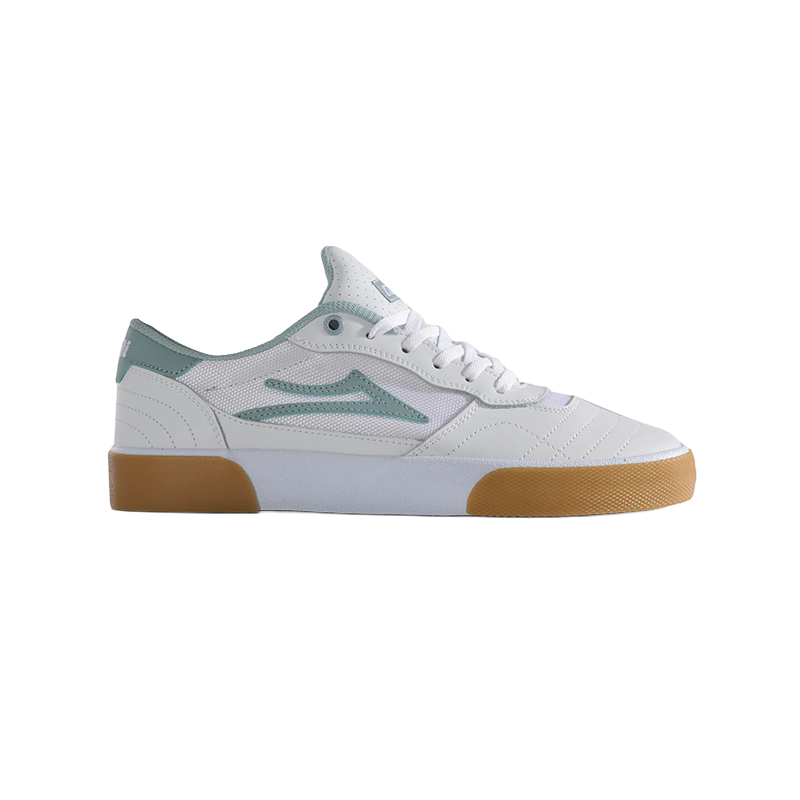 Lakai Cambridge Elite White Leather Grey Mist