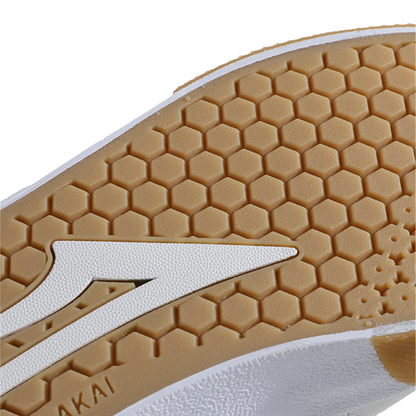 Lakai Cambridge Elite White Leather Grey Mist