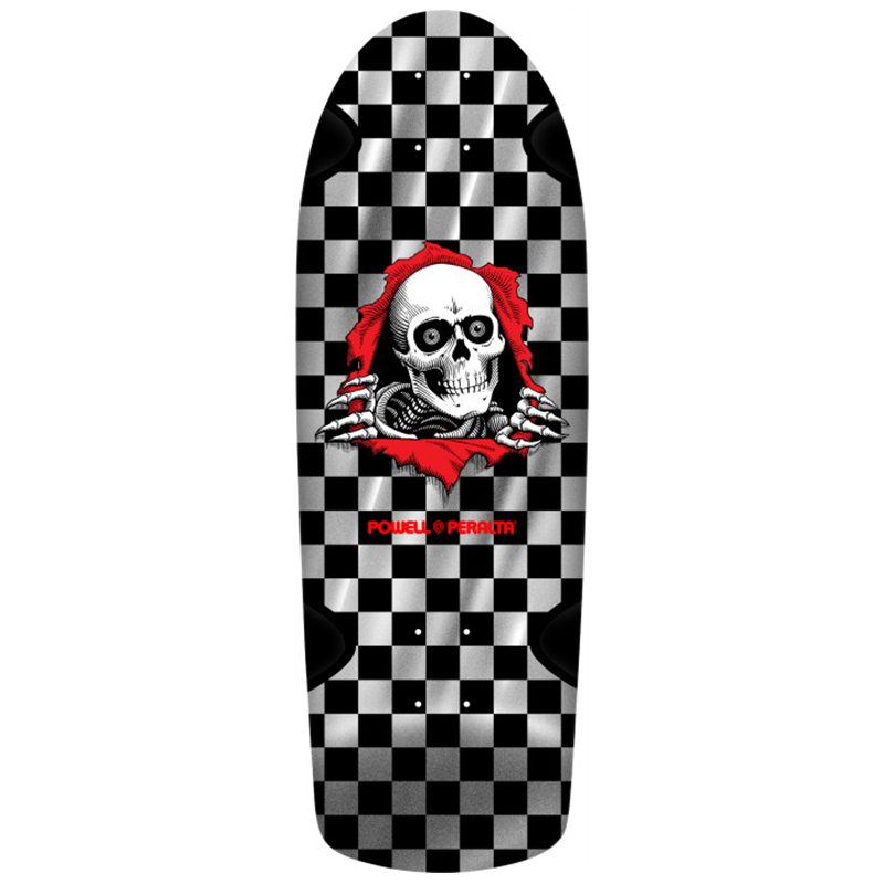 Powell Peralta OG Ripper Checker Silver Foil Deck 10.00