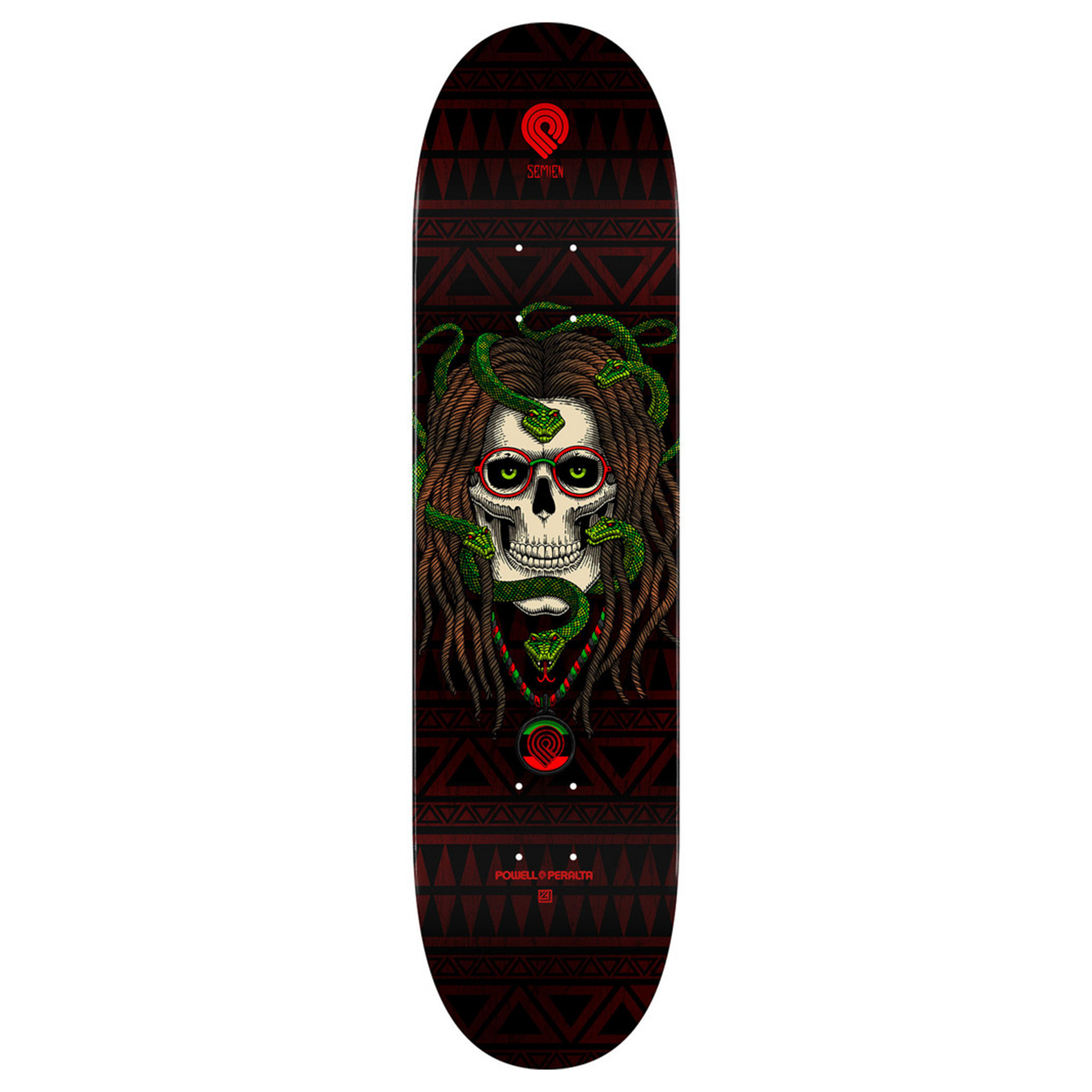 Powell Peralta Spencer Semien Skull Deck - 8.25