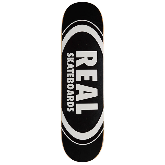 Real Team Classic Oval Black Deck 8.25
