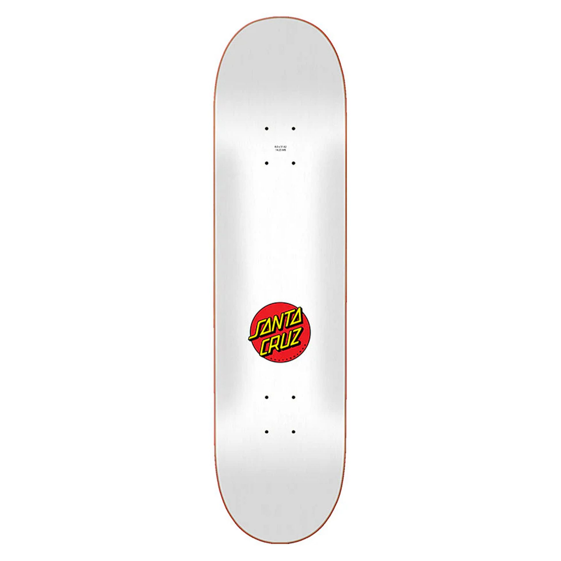 Santa Cruz Classic Dot Skateboard Deck - 8.00