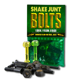 Shake Junt Bag-O-Bolts Green/Yellow Phillips Hardware 1"