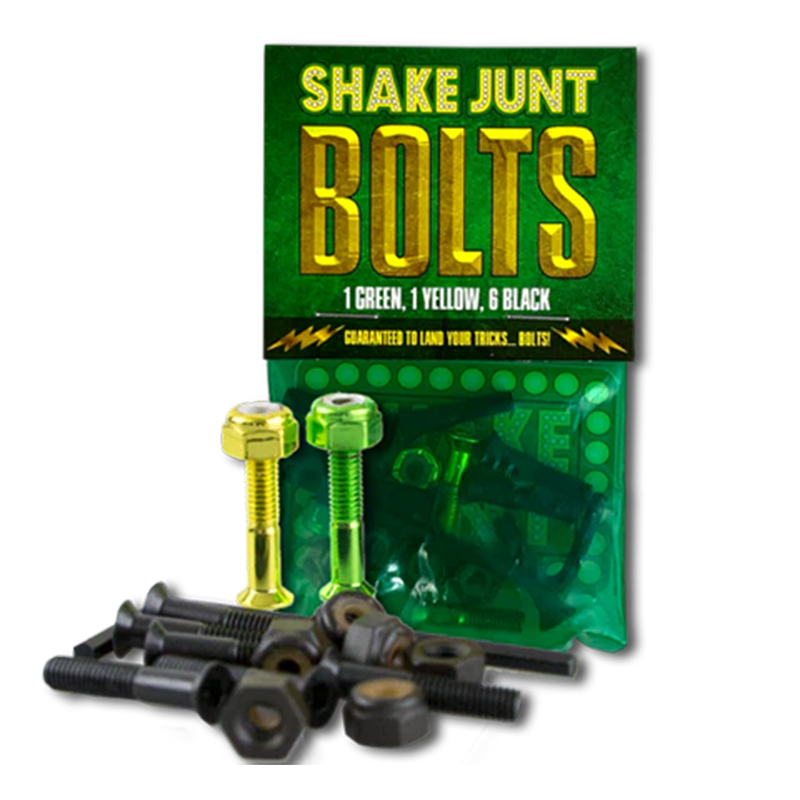 Shake Junt Bag-O-Bolts Green/Yellow Phillips Hardware 7/8"