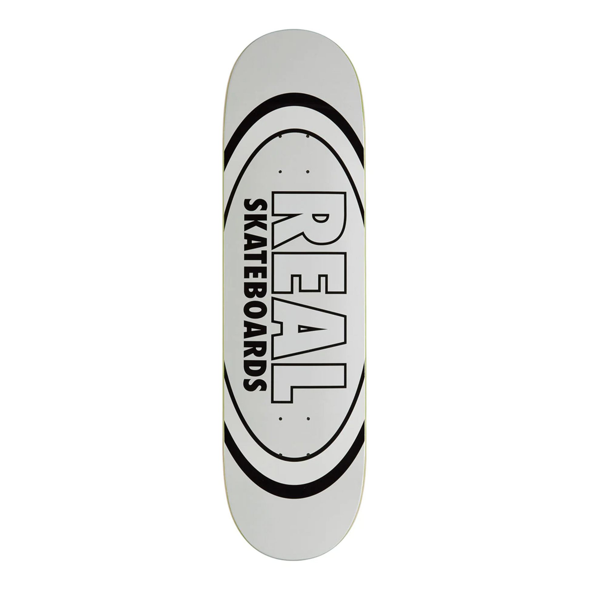 Real Team Classic Oval White Deck - 8.38