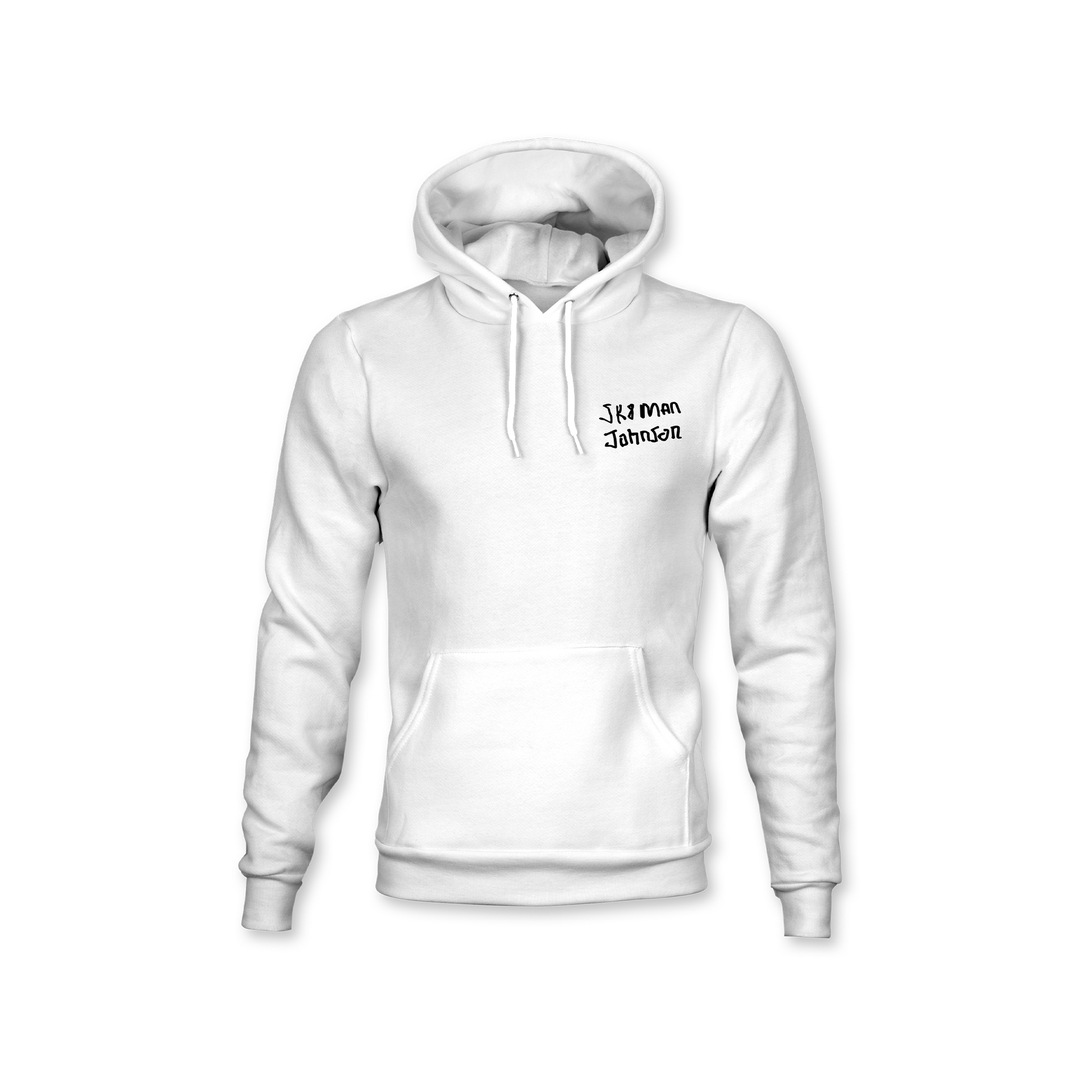 Sk8man Johnson Hoodie - White