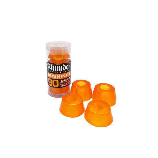 Thunder Premium Clear Orange Skateboard Bushings 90D