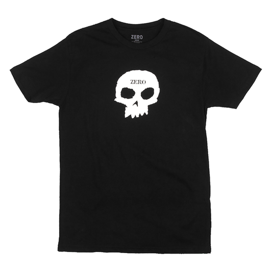 Zero Single Skull Black Tee