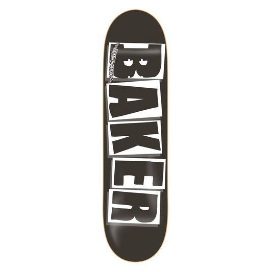 Baker Brand Logo Black/White - 8.0