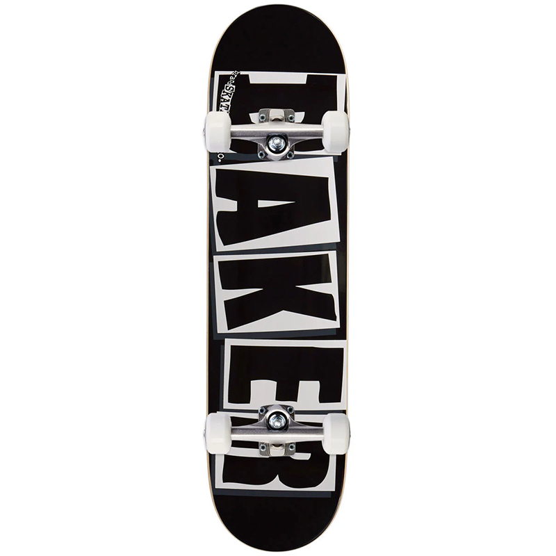 Baker Brand Logo Black Complete 8.5
