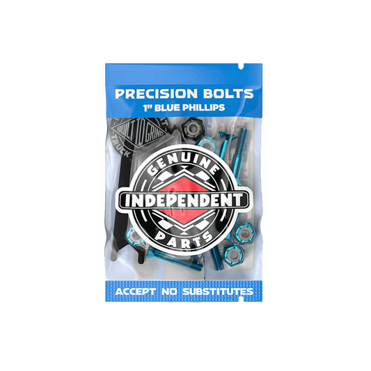 Independent Genuine Parts Blue/Black Phillips Hardware 1"