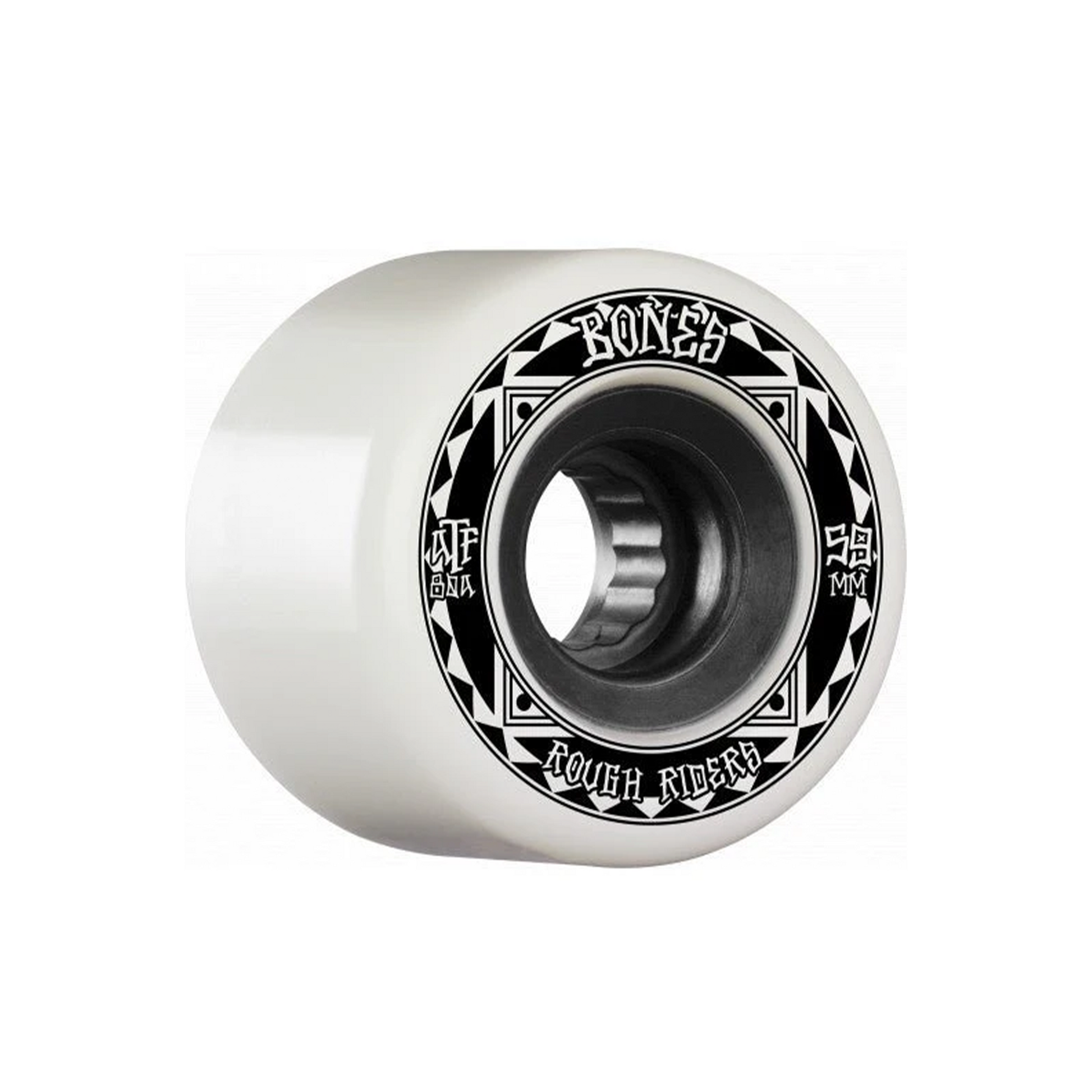 Bones ATF Rough Rider Runners 59MM 80A White