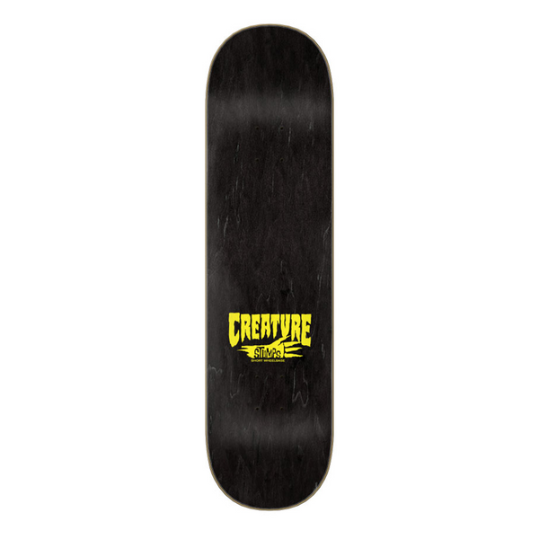 Creature Logo Outline Stumps Skateboard Deck - 8.25