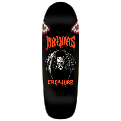 Creature Torres Skull Bat Shaped Deck 9.55