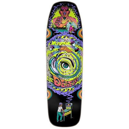 Santa Cruz Delfino Pinball Vision Pro Deck 9.14