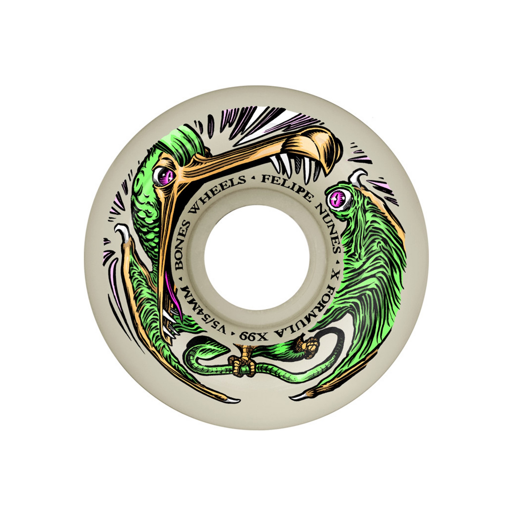 BONES X-Formula Nunes Dino-Sortas V5 Sidecut 99A - 54mm