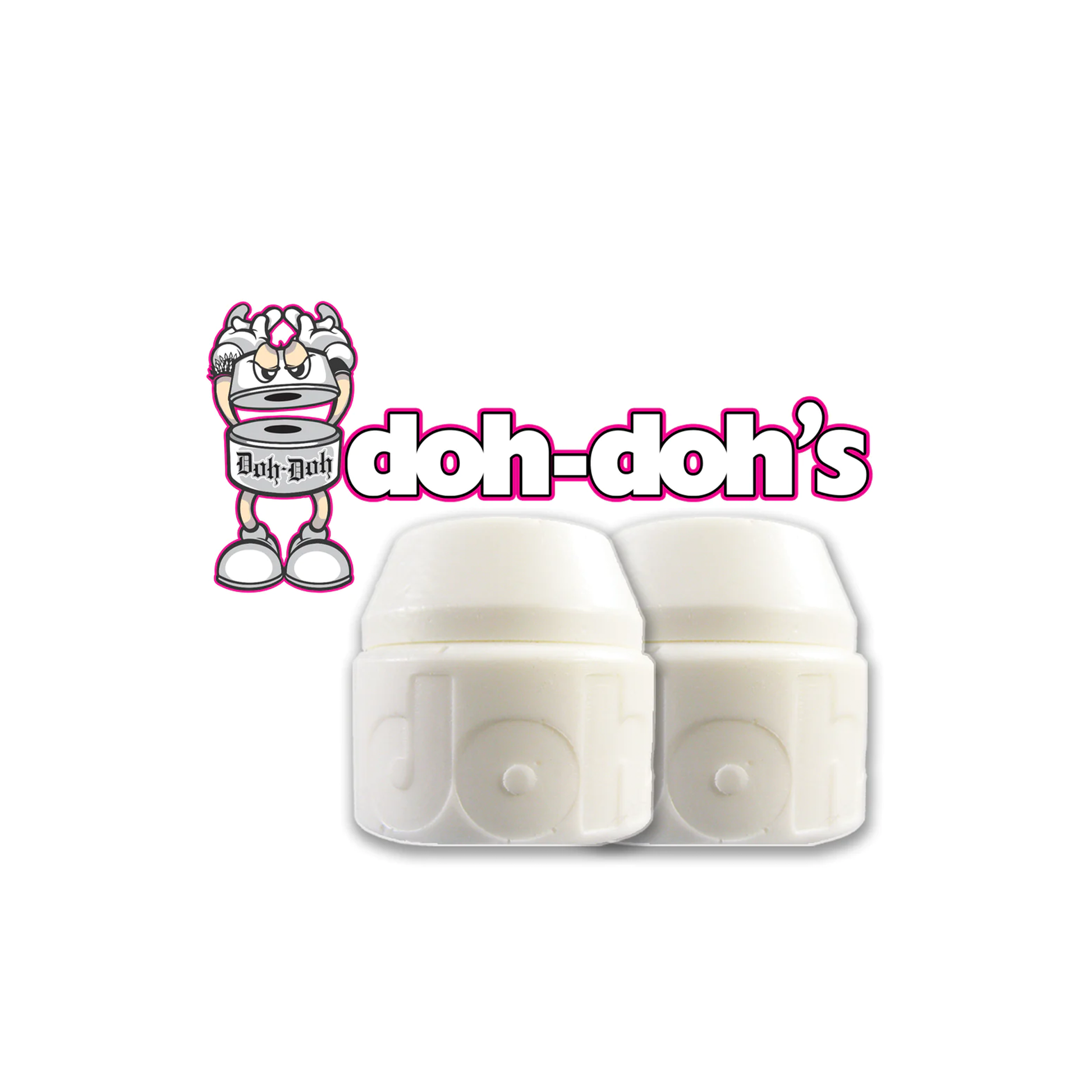 Shorty's Bushings Doh Dohs WHITE 98A