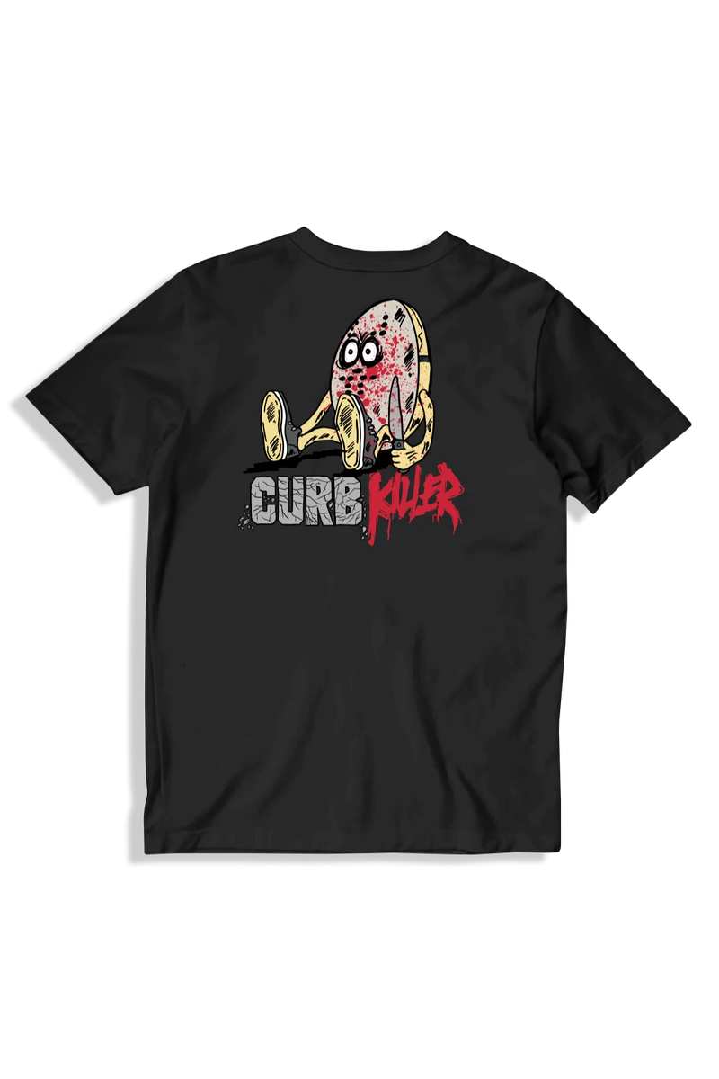 Slappy Curb Killer S/S Tee - Black [verified-image:627b8e27a95314f2b10189064580b3bcdd51d97ff22651a0ebbec89bdca760b8]